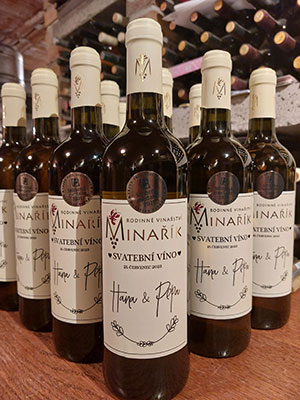 Vinařství Minařík - svatební víno